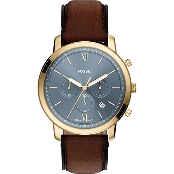 Orologio Fossil Uomo Neutra Chrono in Acciaio Oro FS6162 - FS6162